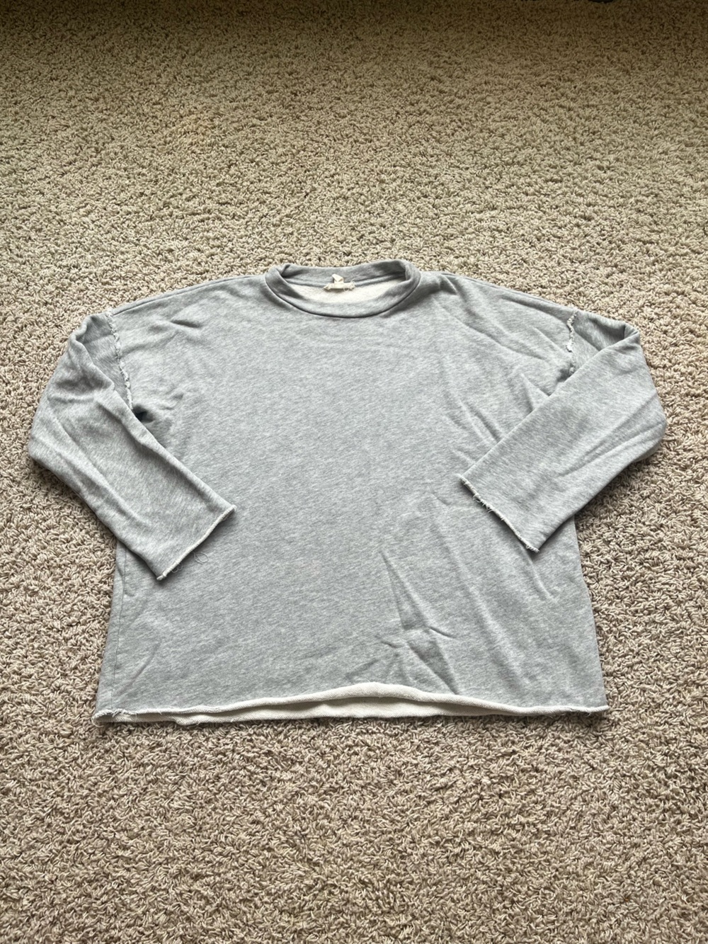 Cotton French terry Eileen Fisher sweatshirt